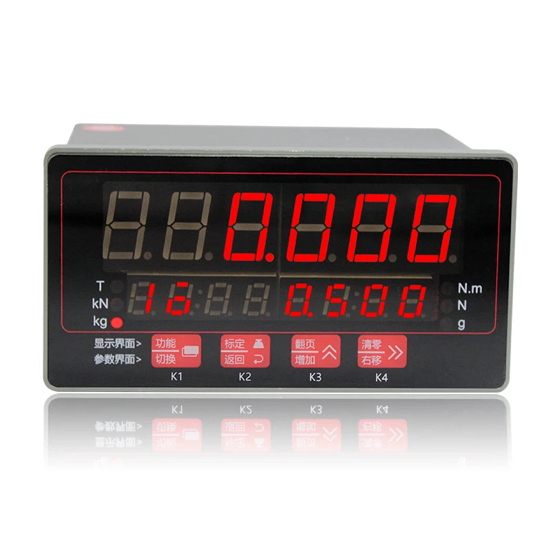 Display Control Instrument Digital Force Gauges Load Cell Indicator Rs485 Transmission Multi-function 4-20mA 0-10V Dynamometer