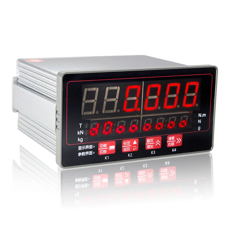 Display Control Instrument Digital Force Gauges Load Cell Indicator Rs485 Transmission Multi-function 4-20mA 0-10V Dynamometer