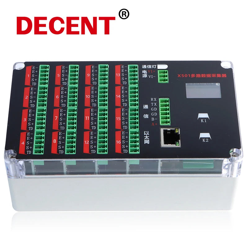 Precision Test for Sensor Instrument Indicator Digital Force Gauges Multi-channel Controller Rs485/232 to PLC & Computer