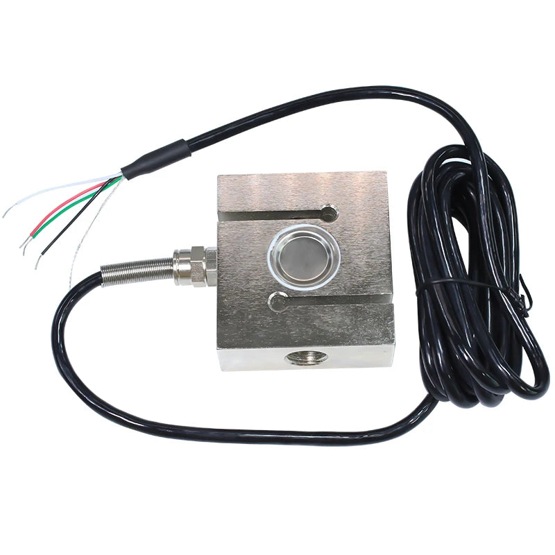 100 500 1000kg 2ton Mixing Station Micro Hanging Pull Tension Force Pressure Weighing S-Beam Weight Sensor S-type Load Cell