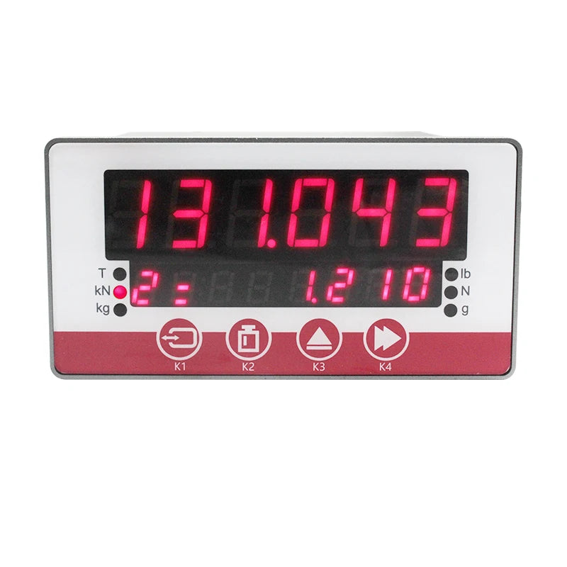 High Precision Digital Force Gauge Display Indicator Sensor Controller Instrument RS485 For Load Cell