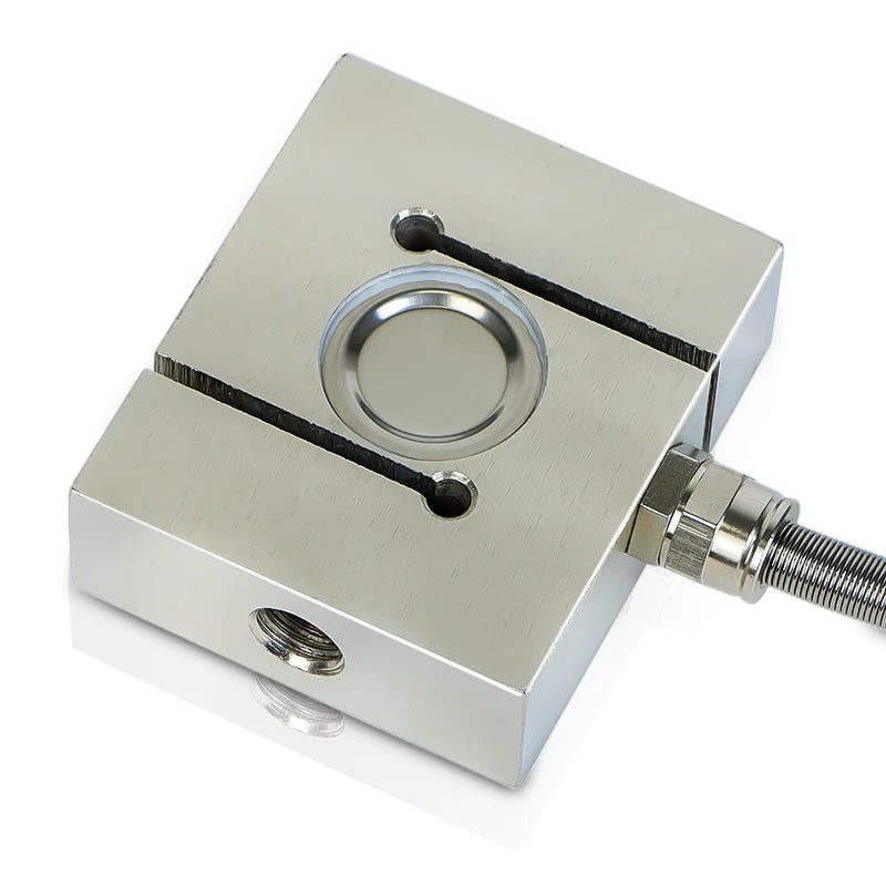 S-type Load Cell 500KG 1/2/5/10 Ton Force Sensor Double Way Pressure Pull Weighing Transducer Stress Tension Measuring