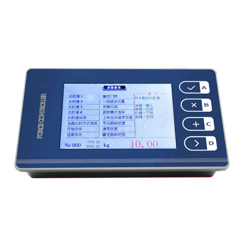 High-Precision Force Display Controller Color Screen Upper Lower Limit Alarm Meter Decrement Quantitative Load Cell