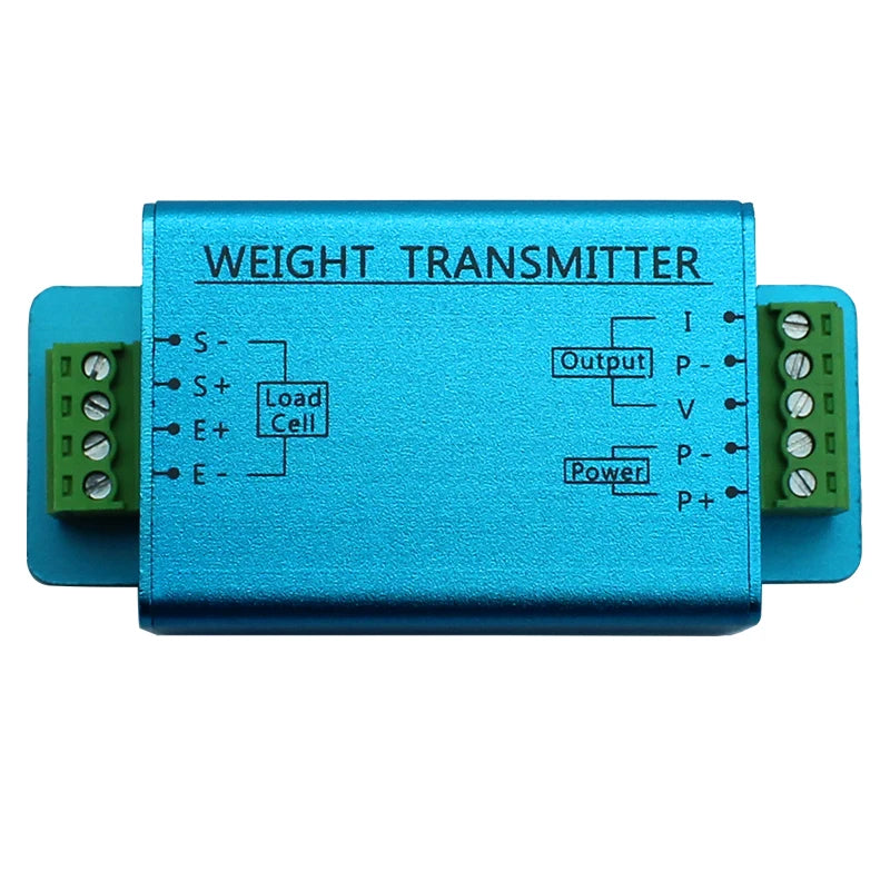 Load Cell Controller 4-20mA 0-10V Display Transmitter Portable Force Amplifier Junction Box Weighing Indicator