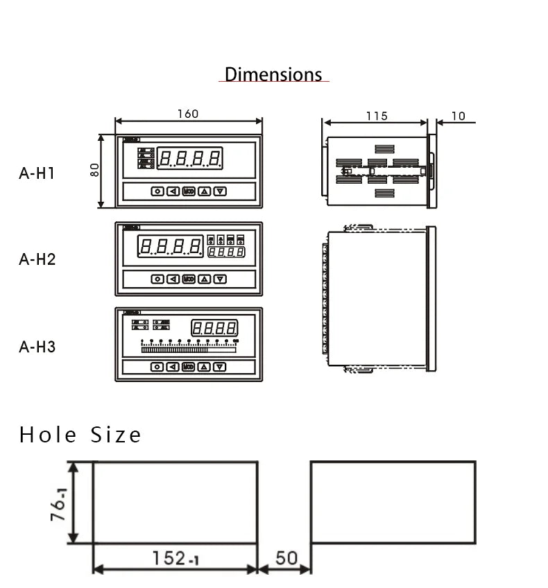 XSB2 User-Friendly Operation Digital Load Cell Indicator Scale Weighing Terminal