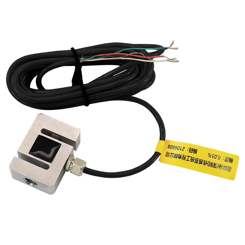 S- Type Load Cell 1kg 2kg 5KG 10KG Compression Flat Single Point Weight Simulates Shear Beam Sensor Kit  20kg 50kg 100kg 200kg