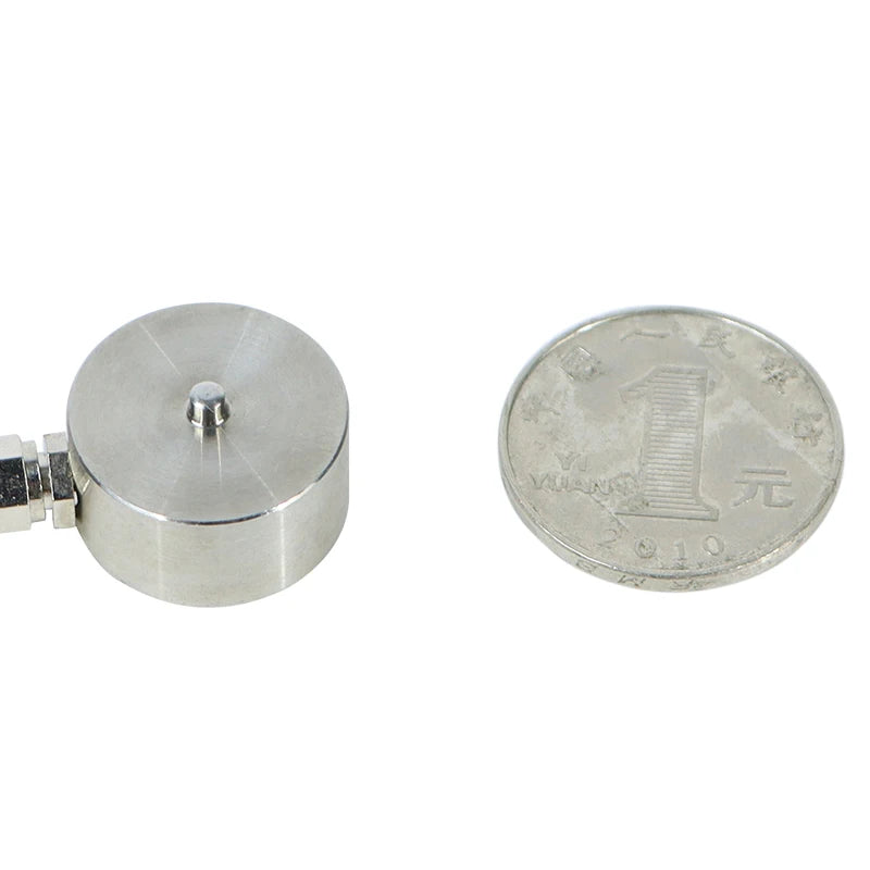 Micro Load Cell 1 2 3 5 10T Robot Tactile Miniature Forcetest System Weight Gravity Pressure Button Type Compression Sensor