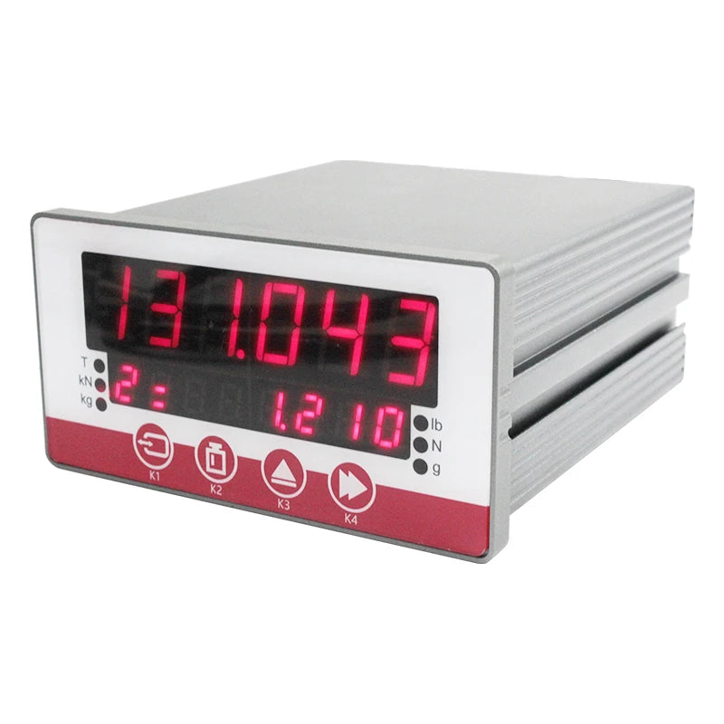 High Precision Digital Force Gauge Display Indicator Sensor Controller Instrument RS485 For Load Cell