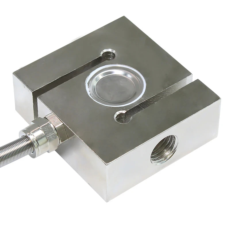 S-type Load Cell 500KG 1/2/5/10 Ton Force Sensor Double Way Pressure Pull Weighing Transducer Stress Tension Measuring