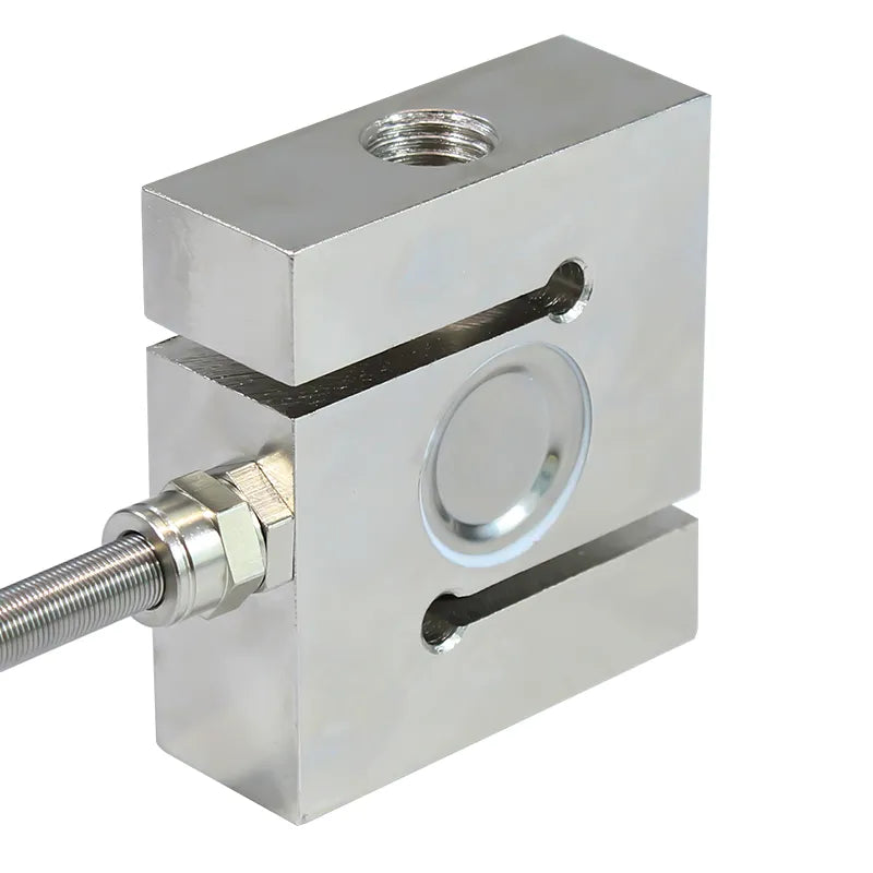 S-type Load Cell 500KG 1/2/5/10 Ton Force Sensor Double Way Pressure Pull Weighing Transducer Stress Tension Measuring